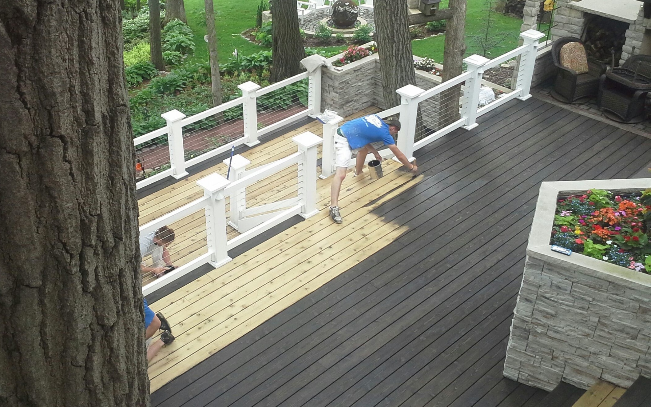 Deck Staining