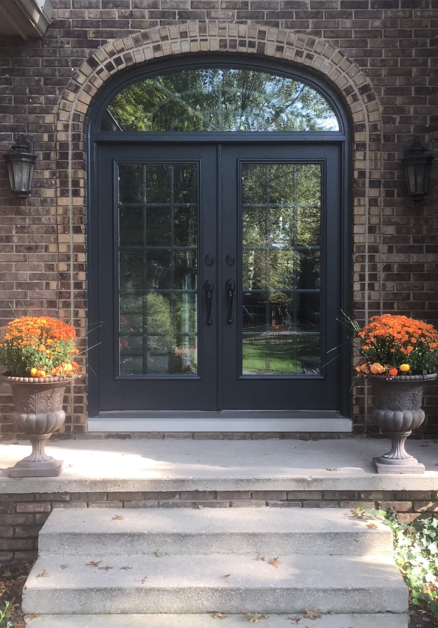 Painted French Doors